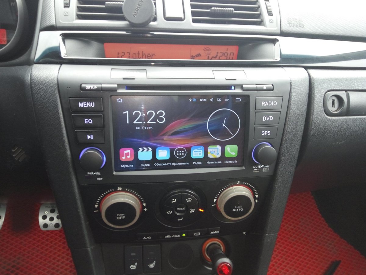 Магнитола Мазда 3 БК С экраном