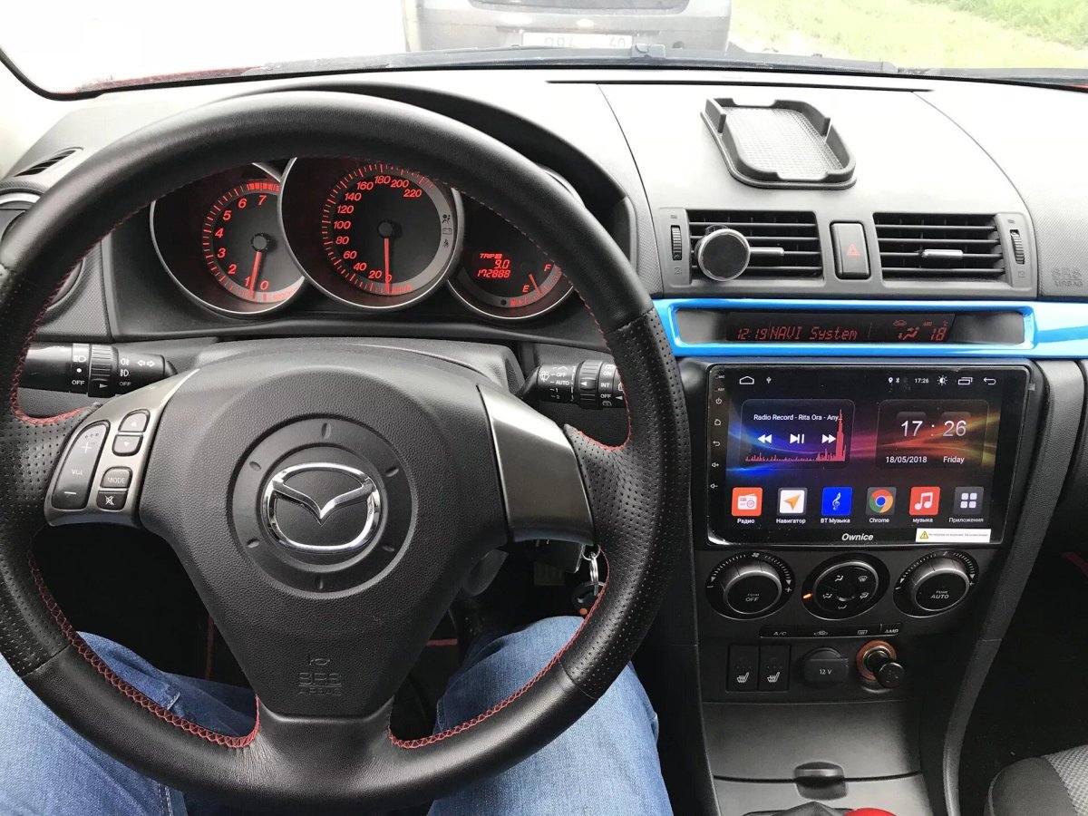 Магнитола Мазда 3 BK