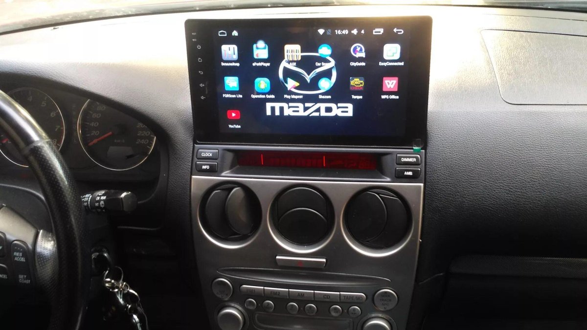 Магнитола 2 Дин Мазда 6 gg