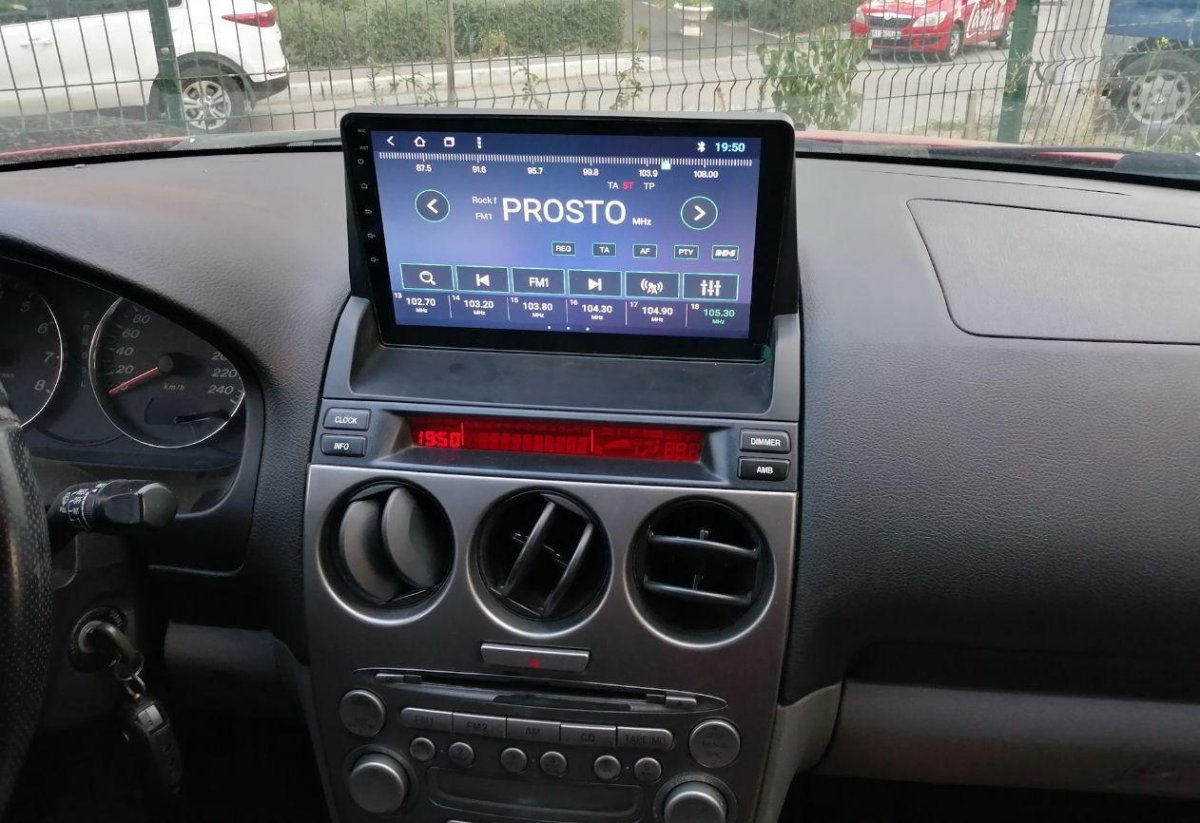 Мазда 6 gg магнитола с экраном