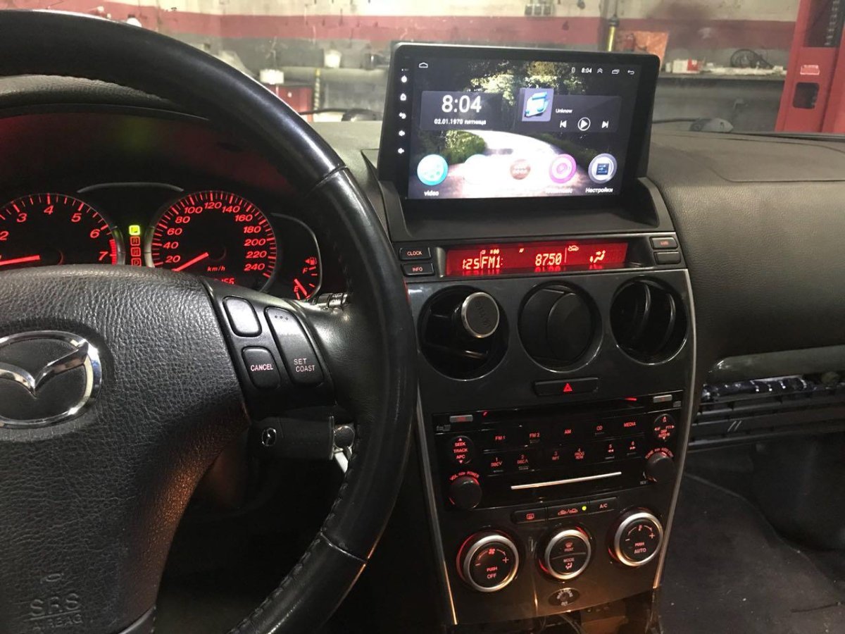 Mazda 6 Tesla магнитола