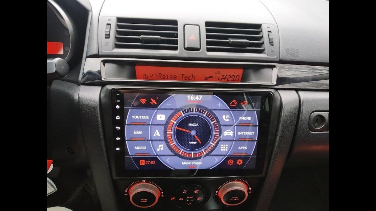 Магнитола Мазда 3 БК