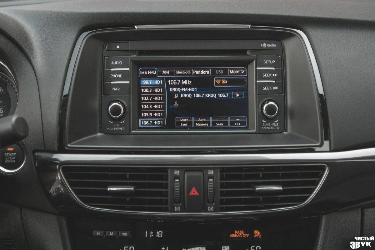 Штатная магнитола Mazda CX-5