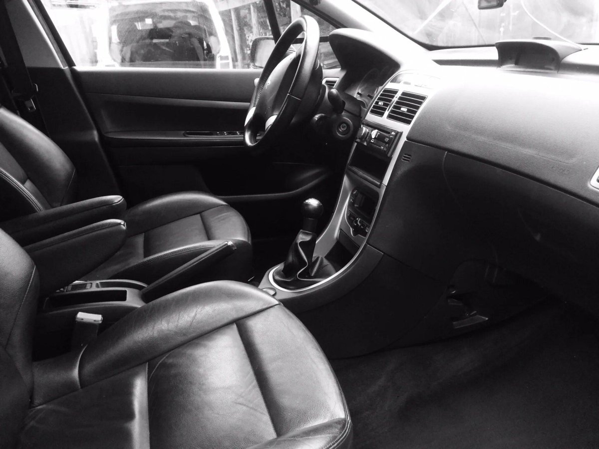 Кожаный салон Пежо 307