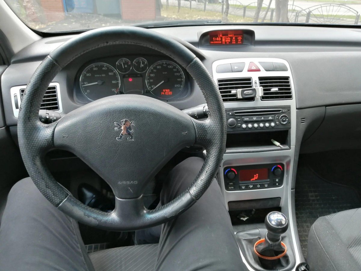 Peugeot 307 2002 салон