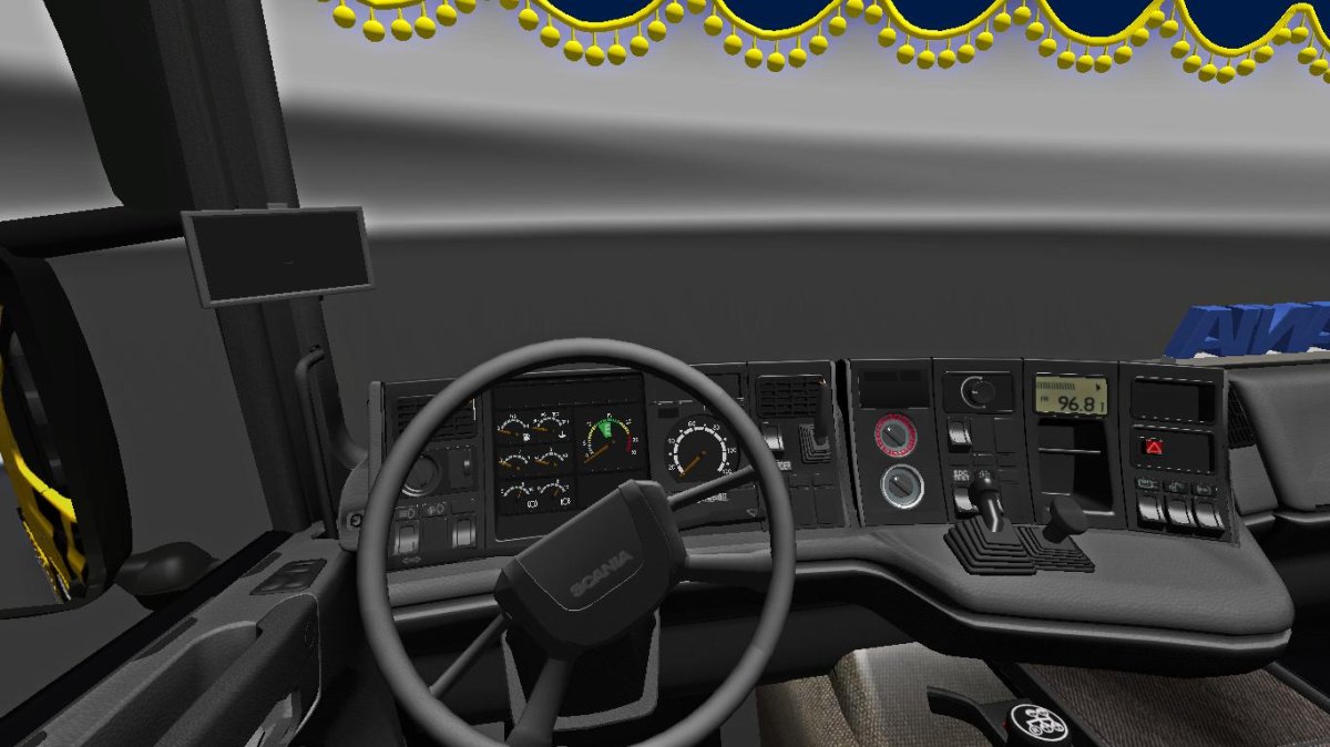 Скания 124l 420 кабина