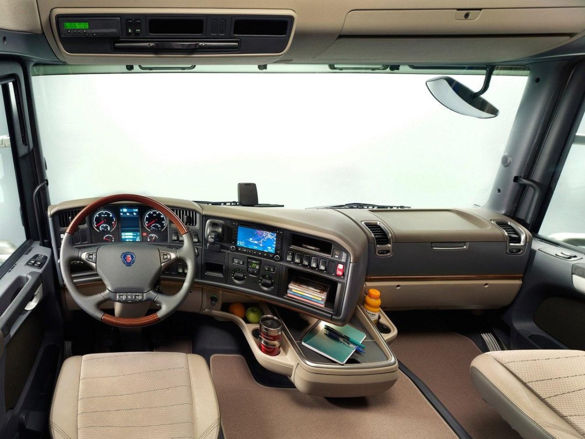 Scania r730 v8 кабина