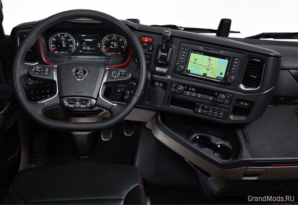 Scania s 2022 панель