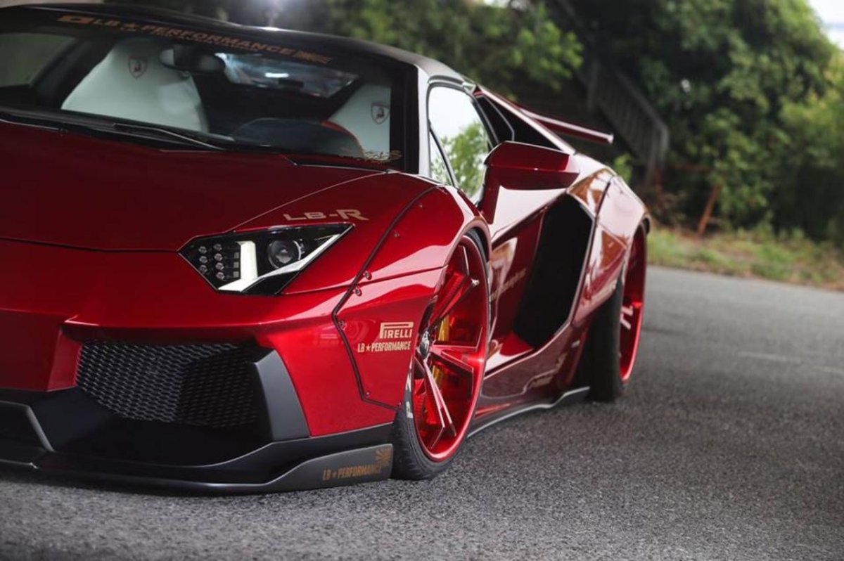 Lamborghini, Red, Aventador, lp700-4