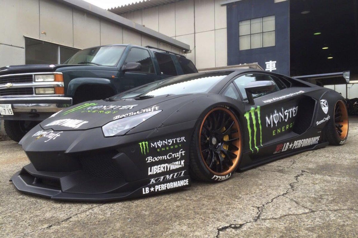 Lamborghini Murcielago Monster Energy