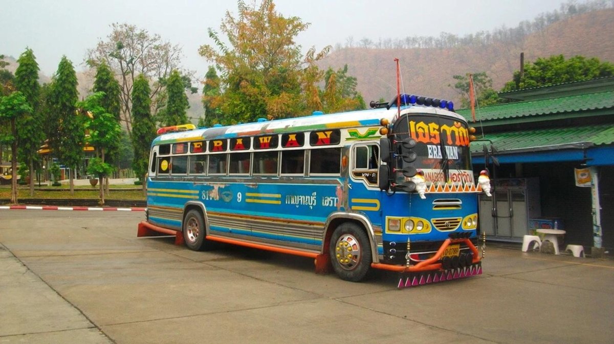 Автобусы в Таиланде