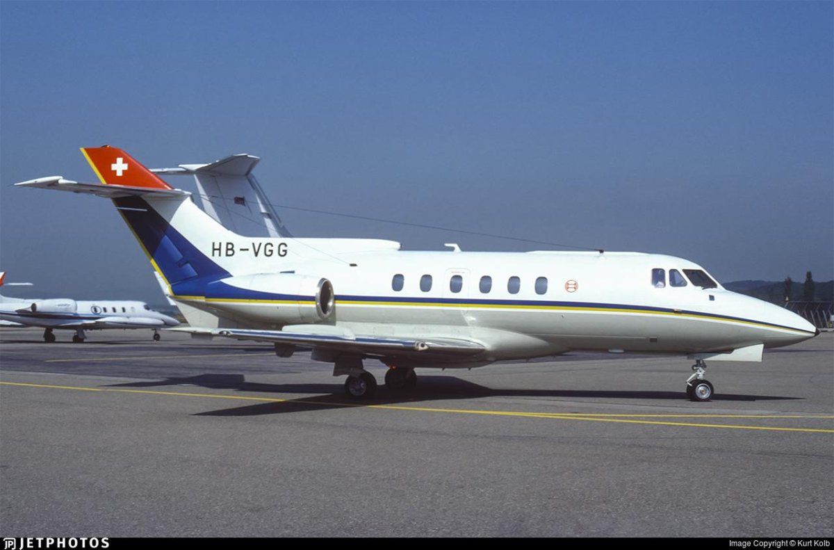 Самолёт Hawker Siddeley HS 125