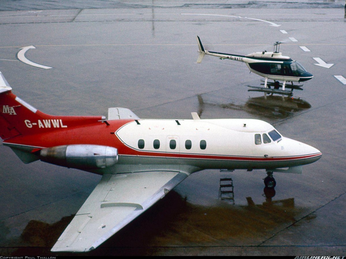 Самолёт Hawker Siddeley HS 125