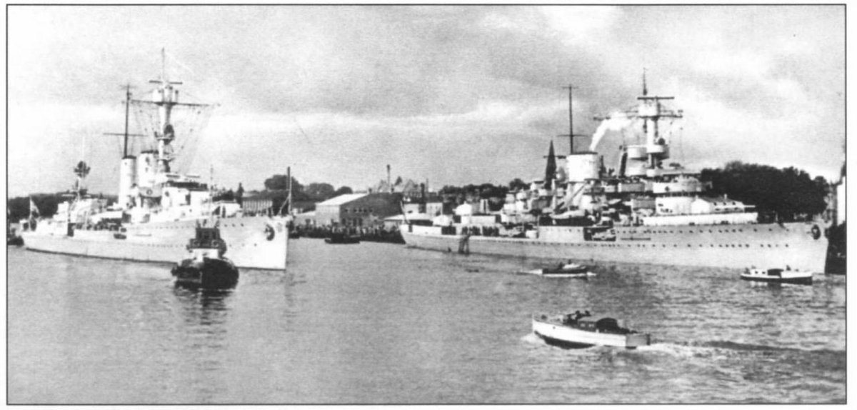 Крейсеры «Эмден», «Кельн», «Лейпциг