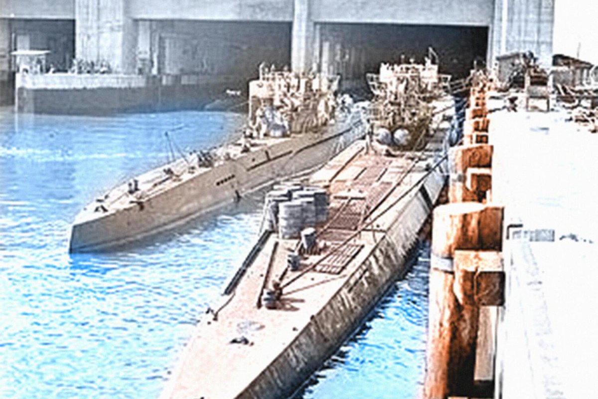 Немецкая подводная лодка u-250