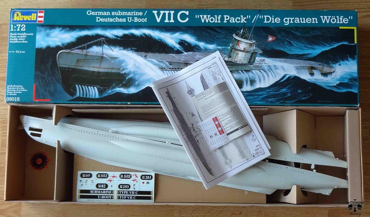 Сборные модели подводных лодок 1/72