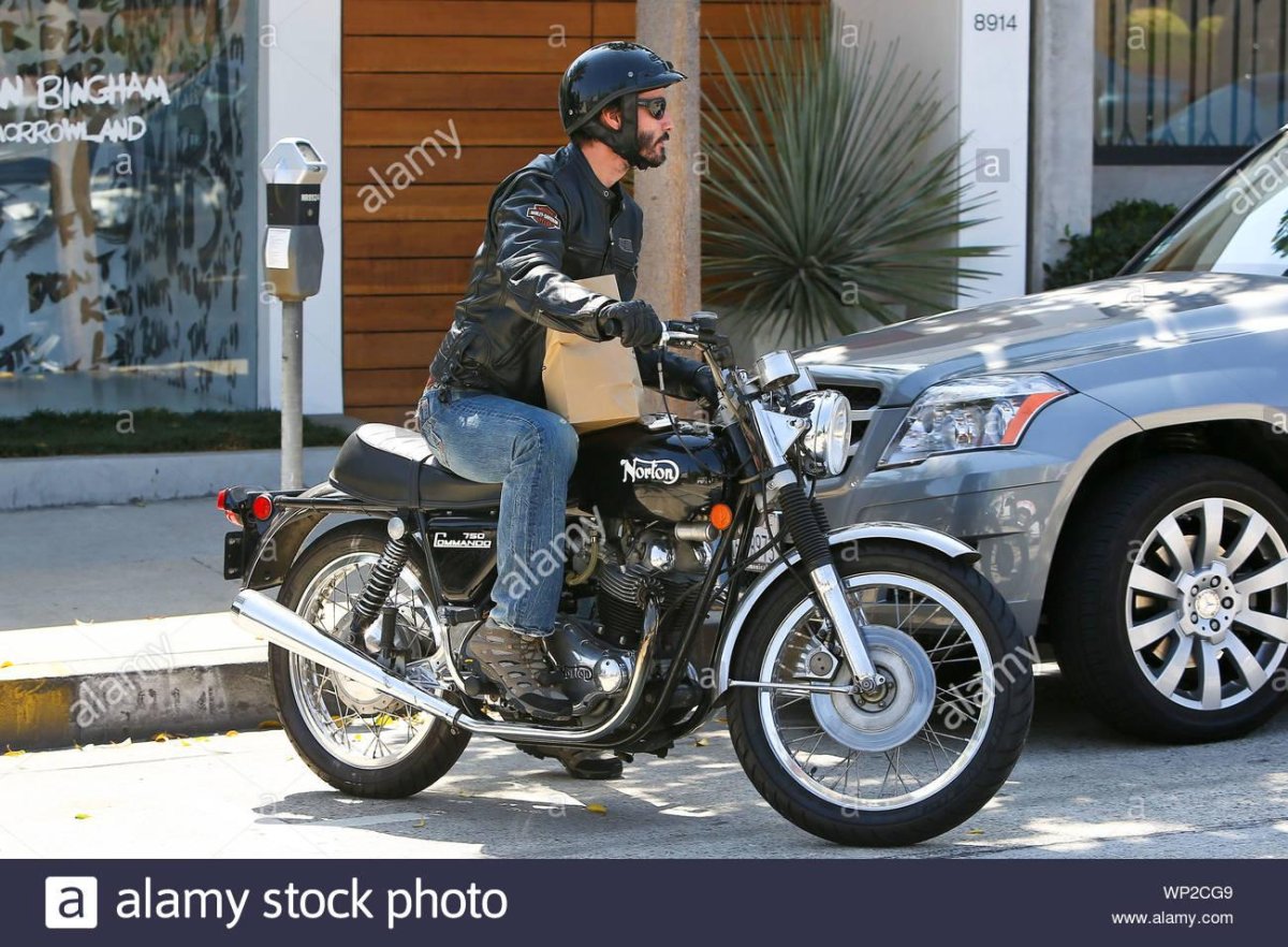 Harley Davidson Киану Ривз
