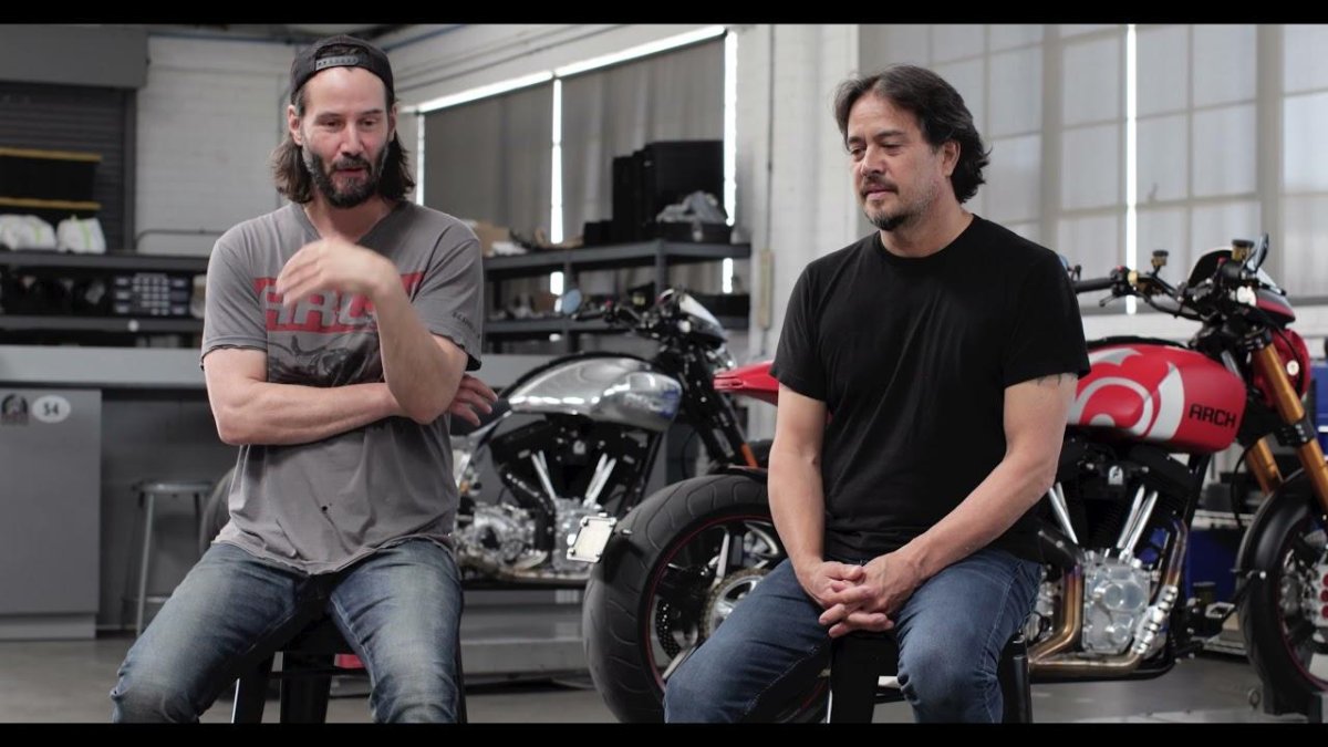 Киану Ривз Arch Motorcycle