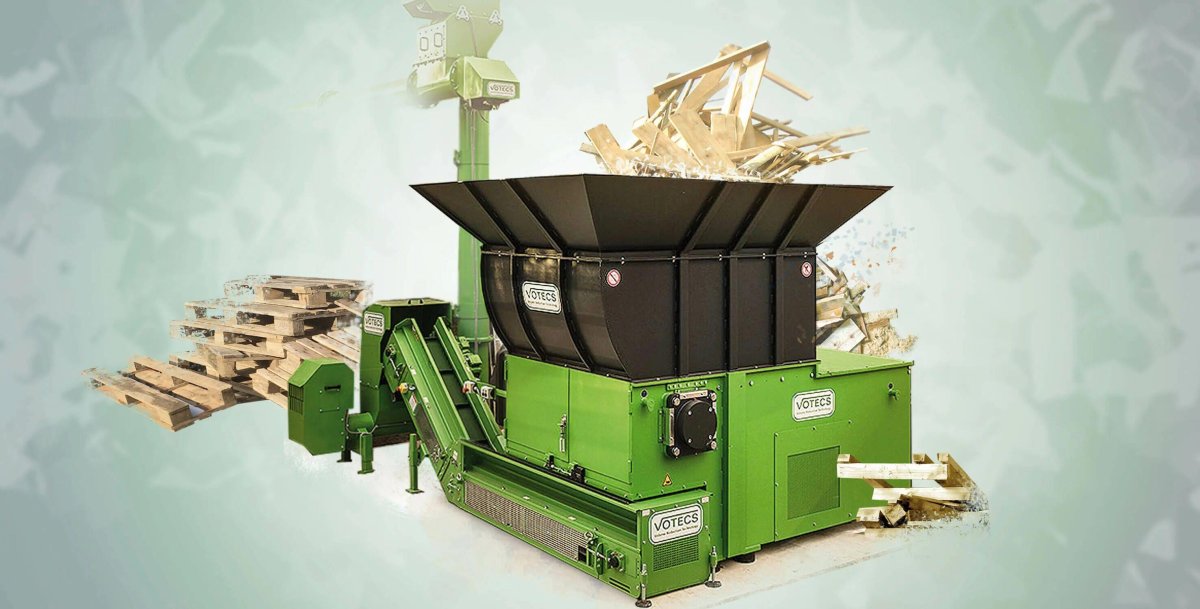 Шредер дробилка 55kw для леса