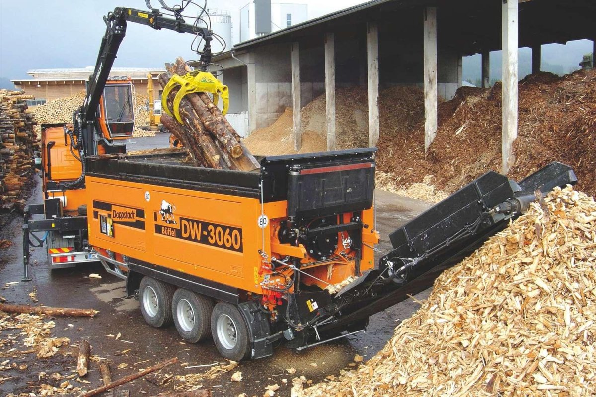 Мобильный измельчитель отходов Doppstadt DW 3060