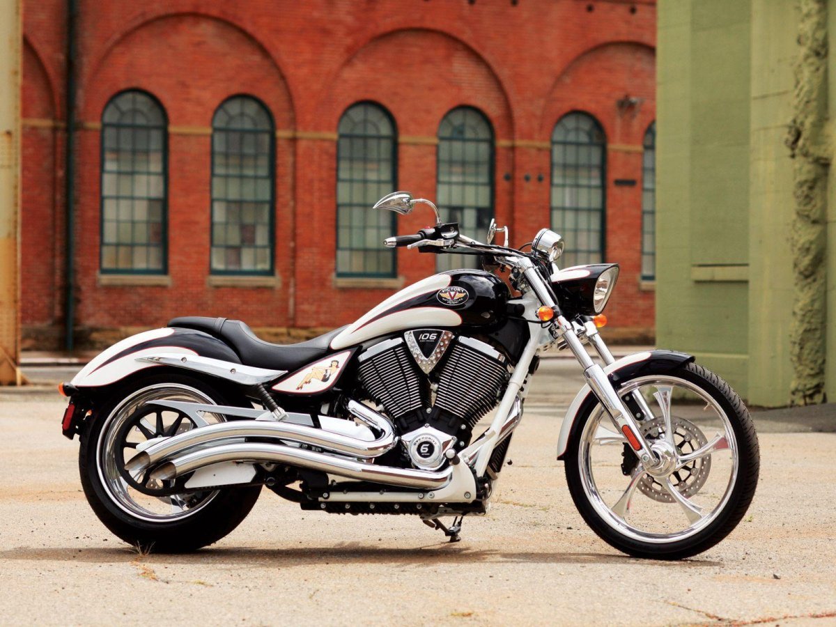 Виктори Вегас джекпот мотоцикл