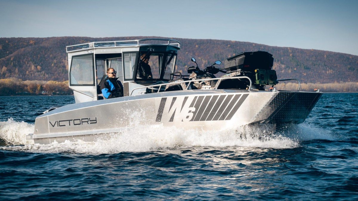 Victory a6 open катер