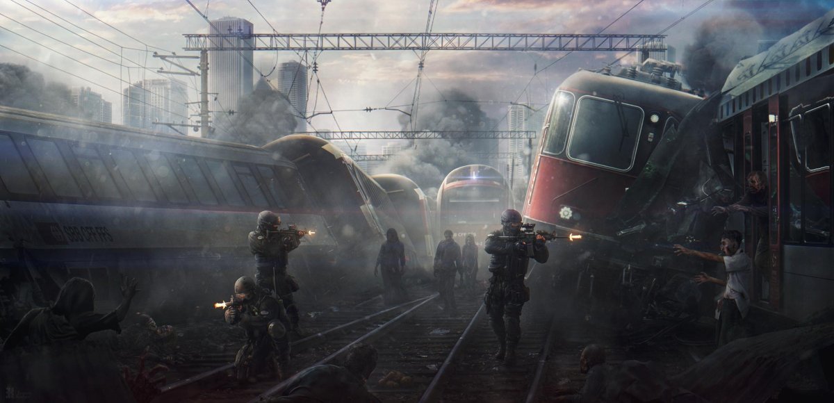 Метро 2033 бронепоезд
