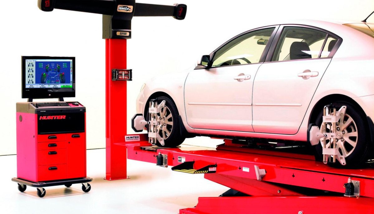 Стенд развал схождения Hunter wa110/20le02