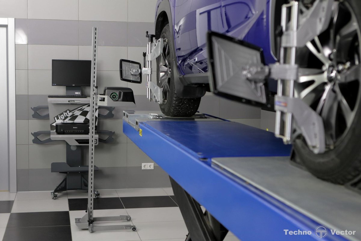 Стенд развал схождения Техновектор 7