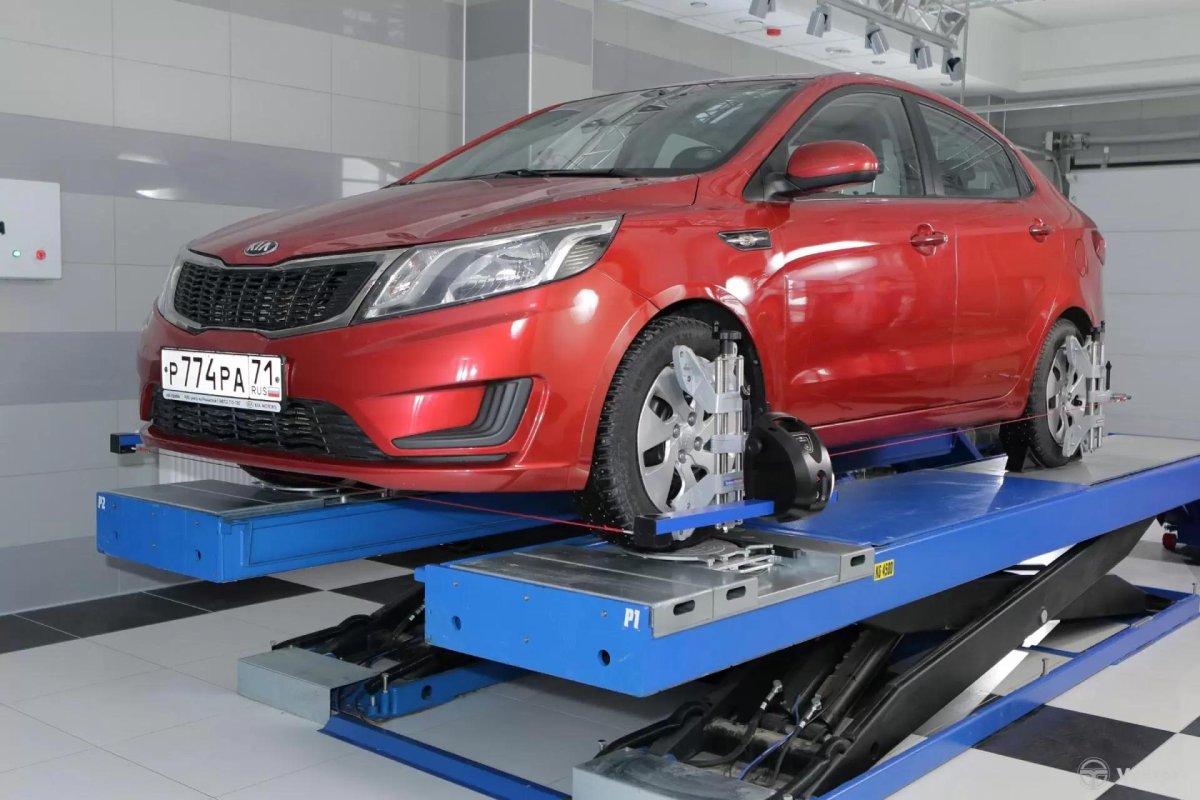 Стенд сход развал Техновектор 4