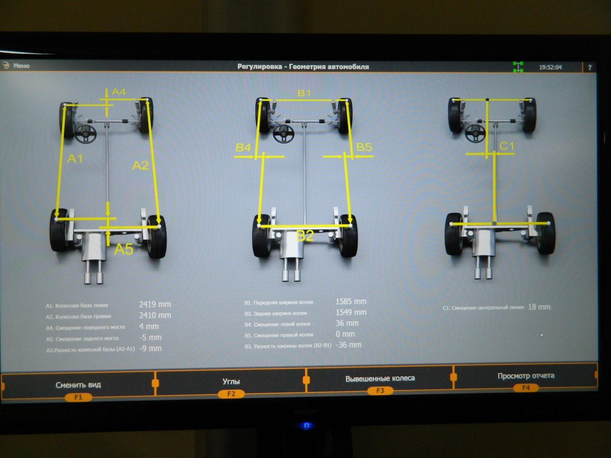 Геометрия передней подвески сход развал