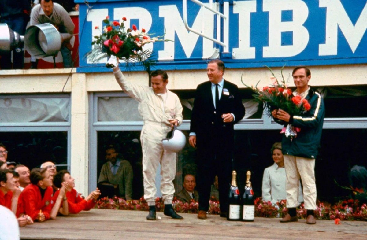 Ford gt40 Леман 1966 финиш