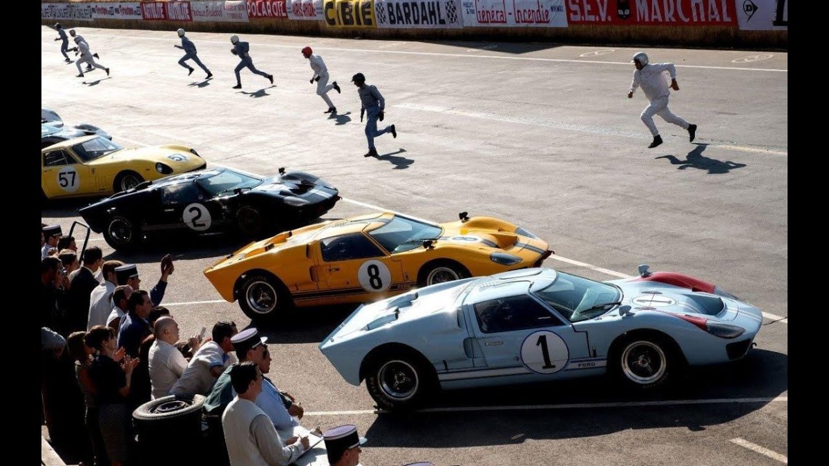 Ford gt40 Леман 1966 финиш