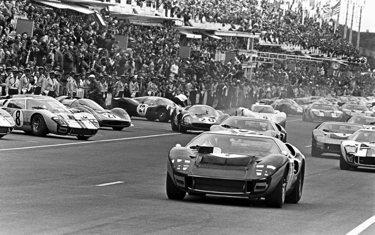 Форд gt 40 24 часа Ле Мана