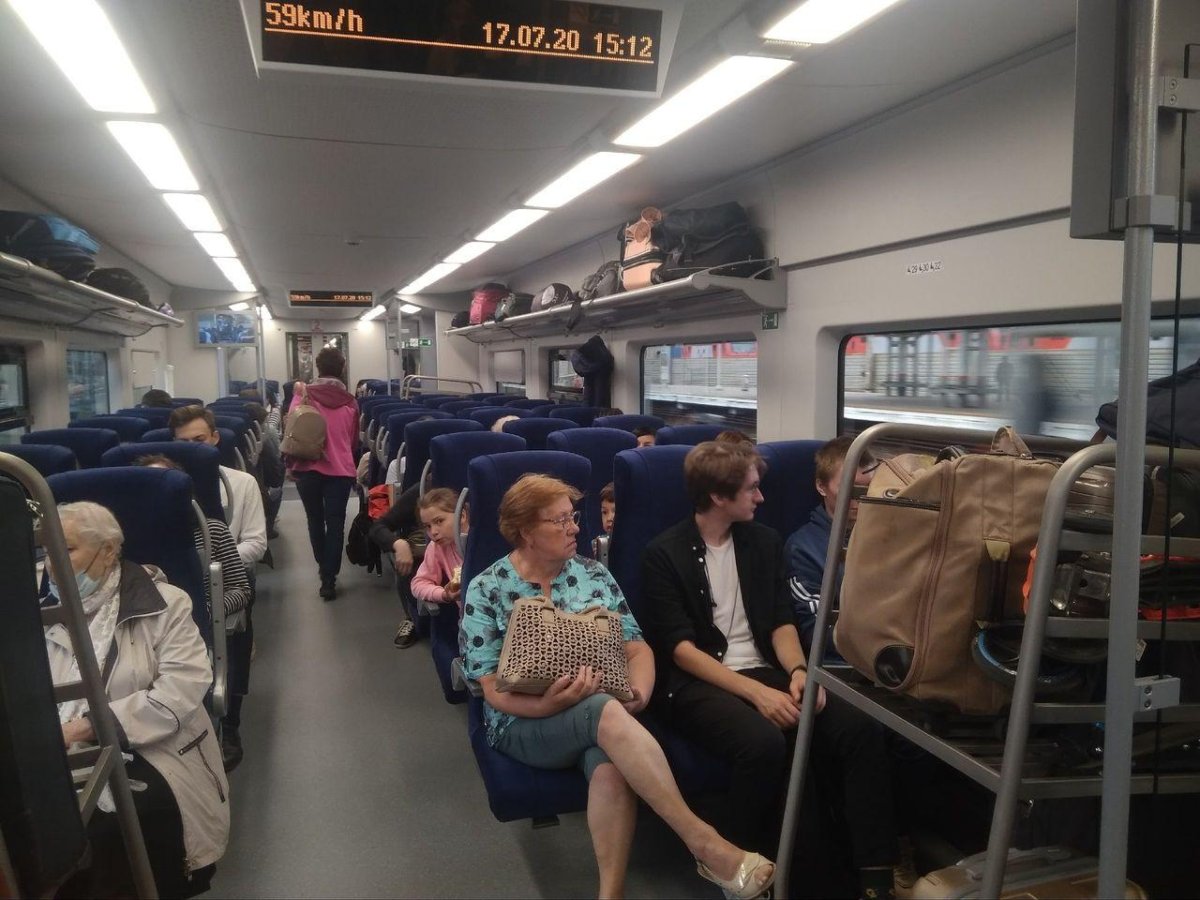 Ласточка Москва Кострома фото внутри вагона