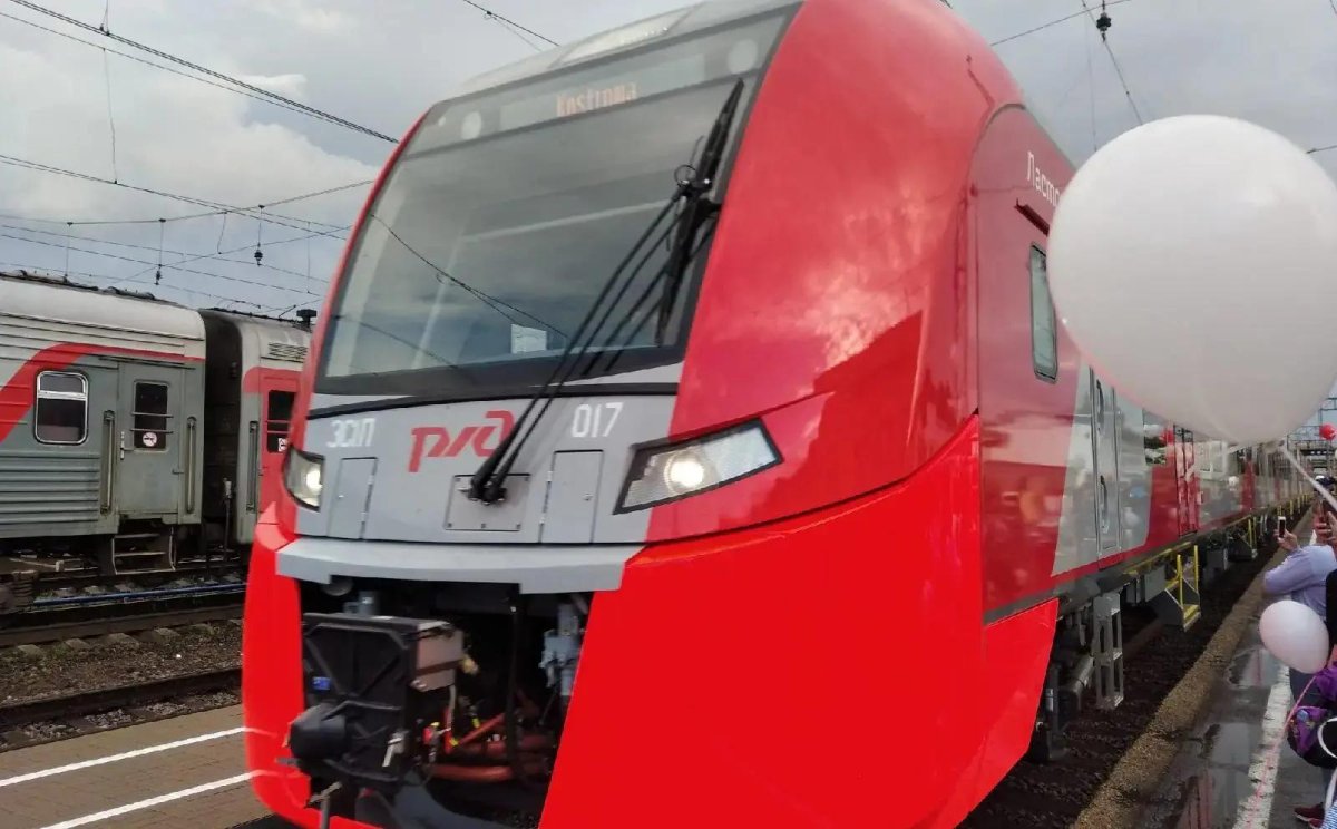 Поезд Ласточка Кострома