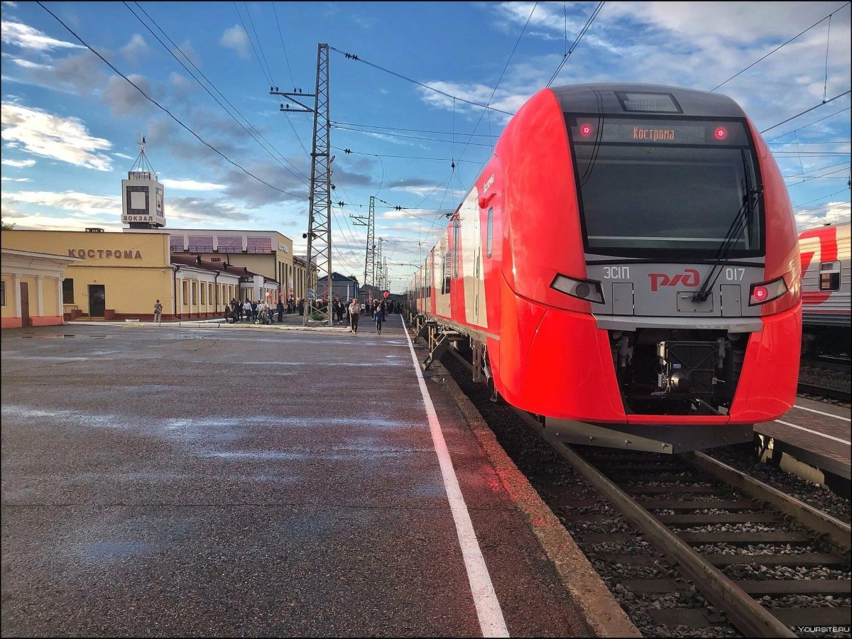 Скоростной поезд Ласточка