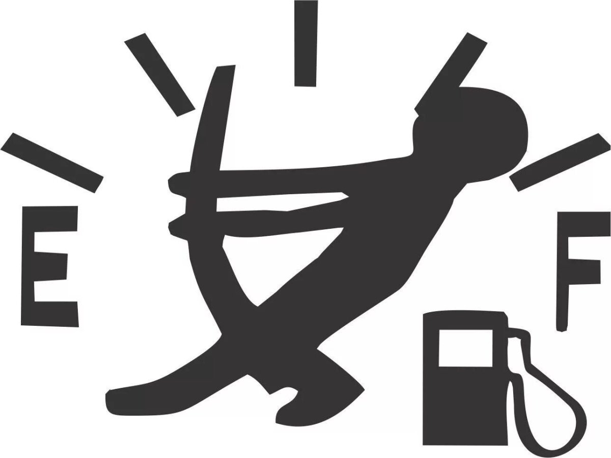 Наклейка на бензобак