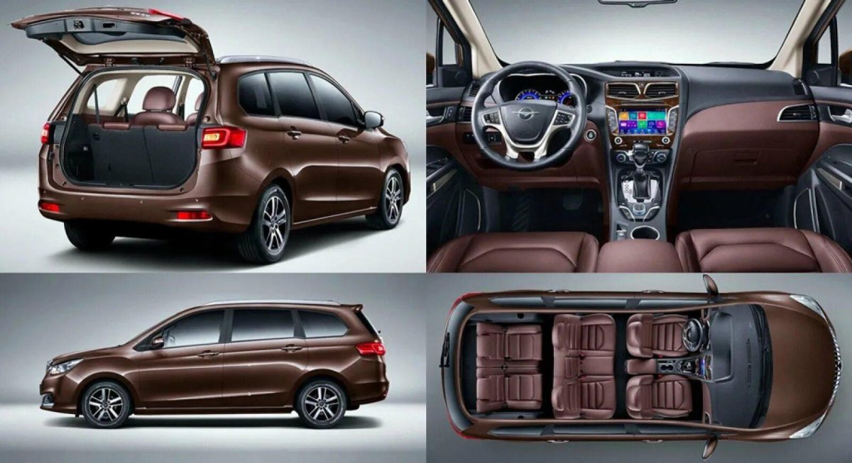 Китайские Toyota минивэны семиместные