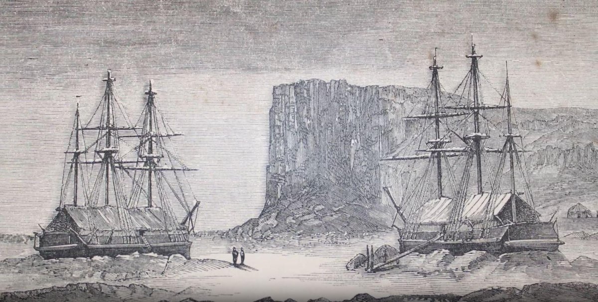 Остров бичи корабль террор