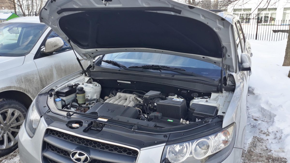 Санта Фе 2.4 под капотом