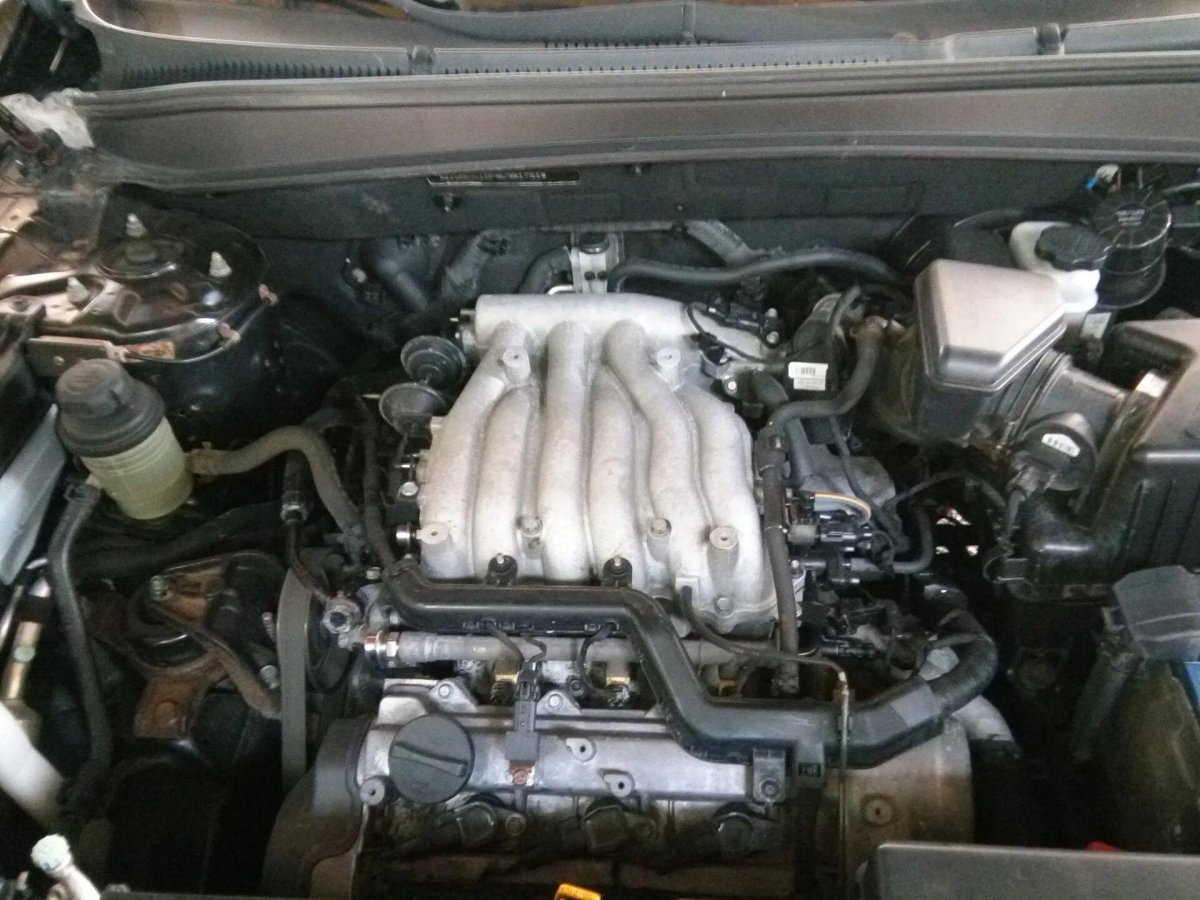 Номер двигателя Санта Фе 2.7 2008г