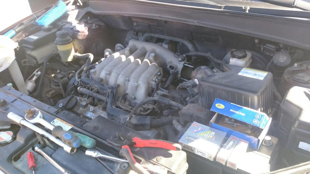 Santa Fe 2.7 2008 свечи