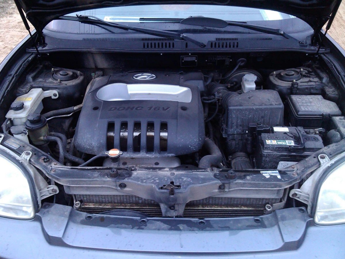 Хёндай Санта 2002 мотор 2,4 амереканец