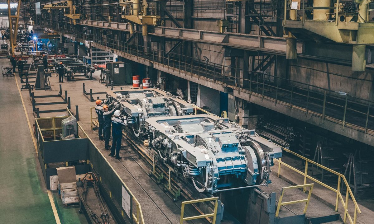 Завод Синара Уральские локомотивы