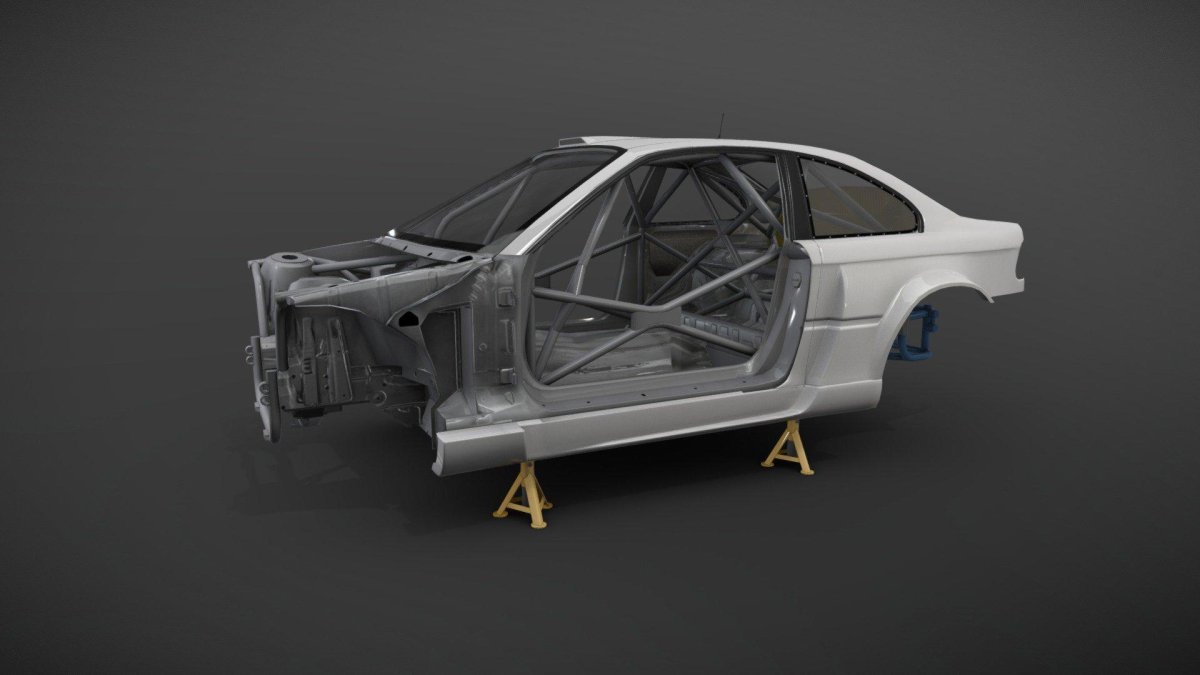 S14 Chassis 3d model