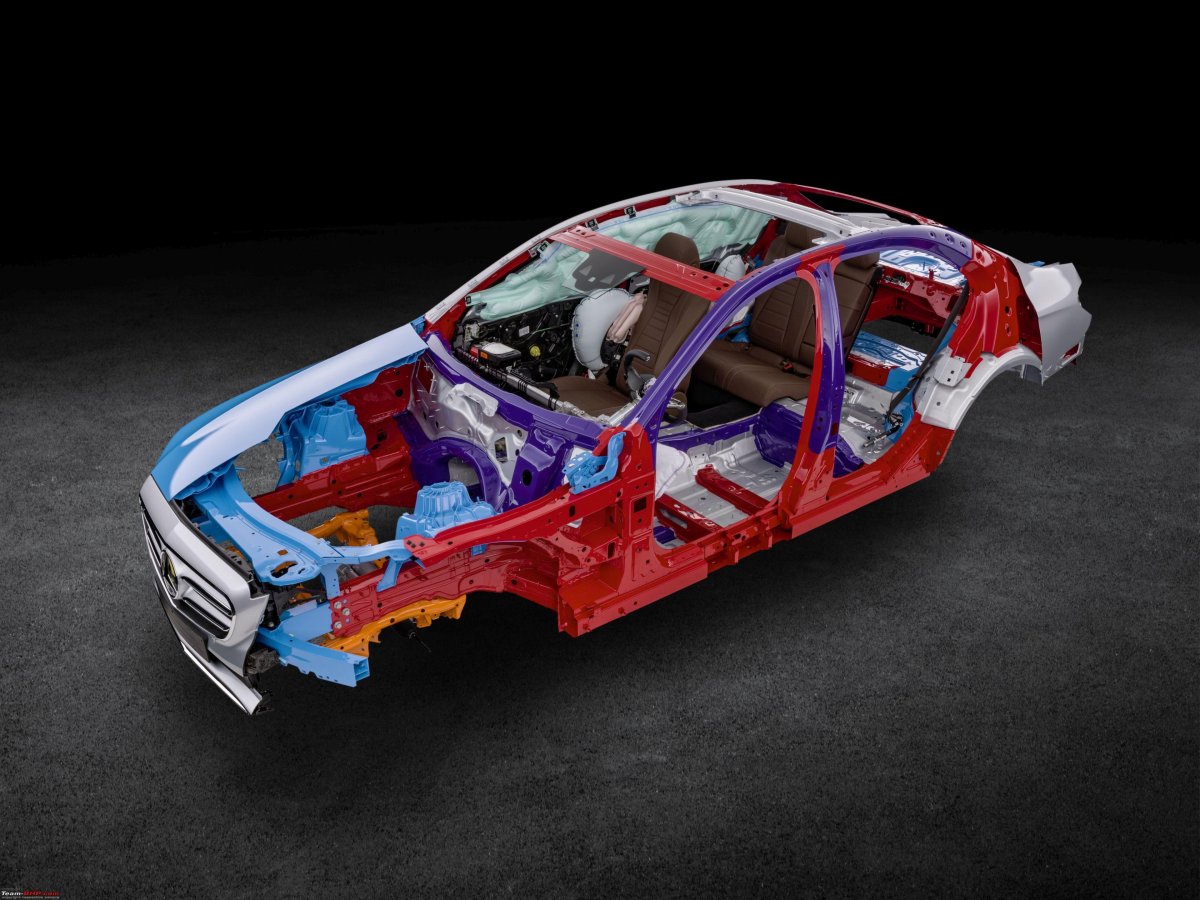 BMW e60 каркас кузова