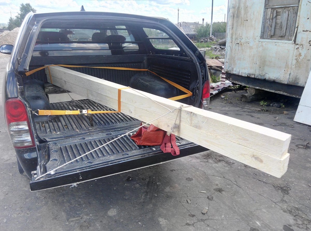 Ограничитель в кузов пикапа
