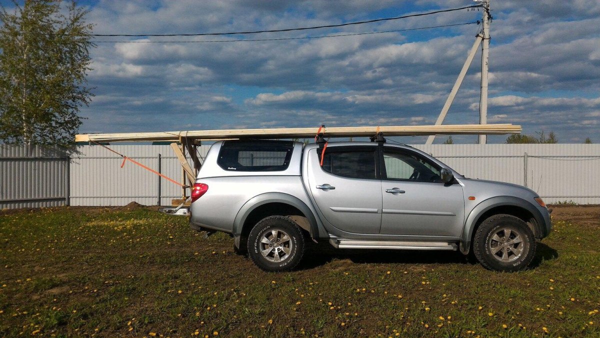 Mitsubishi l200 прицепы