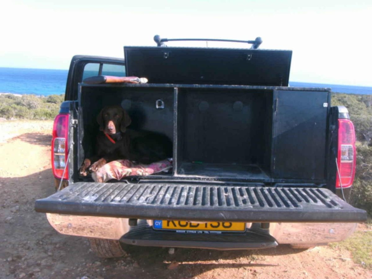 Клетка для перевозки собак в пикап